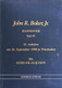 John R. Boker Jr. - HANNOVER Band 1 Bis 7 Und Eine Beilage Mit Belegen Altdeutschlands - Catalogues For Auction Houses