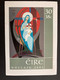 CP EP VIERGE ET L'ENFANT 38c NOLLAIG 2001 OBL. 5 XI 2001 Pour La FRANCE - Briefe U. Dokumente