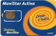 Spain - Telefonica Movistar - Movistar Activa, Espiral Amarilla #1, GSM SIM2 Mini, Mint - Telefonica