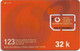 Spain - Telefonica Vodafone - Vodafone Red Card 32K, GSM SIM2 Mini, Mint - Telefonica