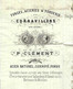 Delcampe - LAC 1866 Forges Corravillers Près FAUCOGNEY à CORRE Marque Losange GC 1467 Pour Verreries La Rochère  Haute Saone V.HIST - 1800 – 1899