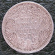 India-British 2 Annas 1875 , Victoria , Argent , KM# 469, TTB/VF - Indien