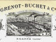 1901  Roanne (Loire) Tissage De Cotonnates Manufacture Filature Grenot Buchet Pour Roy Rudolle & Rochard V.SCANS - 1900 – 1949