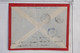 AY11 MADAGASCAR  BELLE LETTRE ENTIER 1945 PAR AVION  ANTISRABE A  PORT DAUPHIN REDISTR.+PAS SI COURANT - Airmail