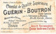 Chromos -COR10641- Chocolats Guérin-Boutron - Mots Historiques- Abbé Edgeworth- Louis XVI- Exécution - 6x10cm Env. - Guerin Boutron