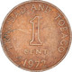 Monnaie, Trinité-et-Tobago, Cent, 1972 - Trinidad Y Tobago