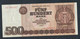 DDR Rosenbg: 365b Computersatz, Austauschnote, Nicht Ausgegeben Gebraucht (III) 1985 500 Mark (9810555 - 500 Mark