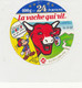 V R 15   ETIQUETTE   FROMAGE  LA VACHE QUI RIT-   MICKEY ET SES AMIS   24  PORTIONS - Käse