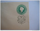 India Inde Nabha State Envelope Black Entier Postal Stationery PWS Half Anna Unused - Nabha