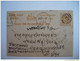 India Inde Holkar State Post Card Entier Postal Stationery PWS - Holkar