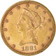 Monnaie, États-Unis, Coronet Head, $10, Eagle, 1881, U.S. Mint, Philadelphie - 10$ - Eagle - 1866-1907: Coronet Head