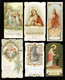 Delcampe - Lot De 50 Images Pieuses Dont 8 Canivets. Image Pieuse, Dentelle, Canivet (Ref. 121153) - Devotieprenten