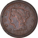 Monnaie, États-Unis, Braided Hair Cent, Cent, 1851, U.S. Mint, Philadelphie - 1840-1857: Braided Hair