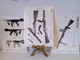 KONVOLUT SERIE B ( B1, B2, B4) Waffen Archiv,  Armes Archives,  Archives D'Armes,  Russ. Stechkin (APS), BSA M - Policía & Militar