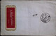 CHINA CHINE 1966 ZHEJIANG  TO SHANGHAI COVER WITH  Quotations Of Chairman Mao Address Writing Back RARE!! - Covers & Documents