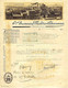 1945 ENTETE LES GRANDES BRASSERIES ALSACIENNES …à Angoulème Charente Pour Boutelleau à Barbezieux B.E.V.SCANS.1526 - 1900 – 1949