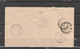 Tasmania To New Zealand To Tasmania REDIRECTED WITH ADDITIONAL FRANKING COVER 1887 - Briefe U. Dokumente