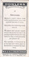 Treasure Trove 1937 - 17 Astronomy  - Churchman Cigarette Card - Original - - Churchman