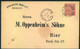 1869, Schöner Votdruckumschlag Als Ortsbrief Ab "BERLIN POST-EXPED. 14"" - Briefe U. Dokumente