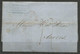 Pays-Bas - LAC De AMSTERDAM Du 24/11/1856 Vers ANVERS + Verso "PAYS-BAS PAR ANVERS" - ...-1852 Préphilatélie