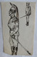 3 DESSINS ORIGINAUX Illustrations Encre Noire P MIGAULT - SOLDATS MILITAIRES Cuirassiers Prussien - Planches Et Dessins - Originaux