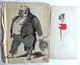 Lot De 2 Petits Dessins Originaux Illustrations Encre De Chine - P Migault - Planches Et Dessins - Originaux