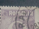 Delcampe - Errors Romania 1922 Ferdinand 1leu Printed With Frame Broken Up - Varietà & Curiosità