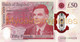 ENGLAND, 50£, 2021, P New, POLYMER, Alan Turing, UNC - 50 Pounds