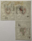 1850 Orts-Post 2 1/2 Rp Mit K.E, RARITÄT ALS 3er BLOCK  T.31/32 & 39 ZNr 13 I P.P Von ST GALLEN Attest Rellstab(Schweiz - 1843-1852 Federal & Cantonal Stamps