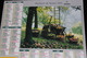 Calendrier Des Postes PTT 2001, SEINE-MARITIME, Récolte Des Pommes, Pompe à Bras, 2 Photos Sur Carton Souple - Grand Format : 2001-...