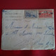 LETTRE AVEC COURRIER CONSTANTINE POUR ST MESME PAR DOURDAN 1939 CORRESPONDANCE MILITAIRE ZOUAVES - Cartas & Documentos