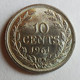 LIBERIA  - 10 CENTS - 1961 - UNC - Liberia