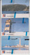 PORTUGAL 2001 FAROL LIGHTHOUSE MINT IN BLISTER SET OF 3 CARDS - Faros