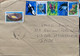 FRANCE 2022, ANCIENT STADIUM,SHIP ,BIRD,DOLPHIN FISH ,OLD PATACE ON HILL , CITY, TOWN VIEW 6 STAMPS USED COVER TO INDIA - Covers & Documents