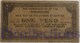 PHILIPPINES 1 PESO 1943 PICK S138 VG/F EMERGENCY BANKNOTE - Philippines