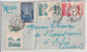 MAROC - 1945 - POSTE AERIENNE - ENVELOPPE De CASABLANCA => ST LOUIS (SENEGAL) ! - Storia Postale