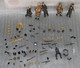 1/35 GROS LOT PERSONNAGES ET ACCESSOIRES - Militari