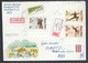 Hungary,Expres, Registered Cover, Good Stamps With Dated Tabs And Philatelic Label, 1989. - Lettres & Documents