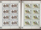 1997. Burundi   Feuillet De 8 **.  WWF Félins. Avec Surcharge De L'expo Carolinphilex 1997.  Très Petit Tirage - Unused Stamps