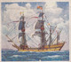 Ships That Have Made History 1938 - 11 Ark Royal -  Phillips Cigarette Card - Original - M Size - Naval Print - Phillips / BDV