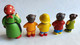 LOT FIGURINES PETIT OURS BRUN BAYARD PRESSE 2003 FIGURINE - Little Figures - Plastic