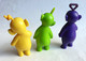 Lot 3 Figurines TELETUBBIES FIGURINE - Little Figures - Plastic