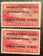 Cuba Republic Air Post 1935 Sc. C16-17 VF MLH * 10c+10c O‘MEARA Y DU PONT FLIGHT (airmail Aviation Correo Aero - Posta Aerea