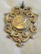 Petit Pendentif Ancien/Déesse Athéna ( Ou Minerve) /Bronze Doré ;médaillon Argenté/Fin XIXéme-début XXème Siècle  BIJ128 - Pendants
