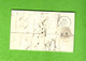 1831 LAC CURSIVE MARQUE « 45 Lavardac »  De Pont De Bordes Lot Et Garonne Pour Arblade Le Haut  Près Nogaro Gers +CACHET - 1801-1848: Precursori XIX