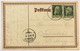 Bayern 2 X 5 Pfennig Di Cui 1 Perfin Su Cartolina Germania  VIAGGIATA  1911 COD.C.3815 - Wolfratshausen