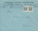 Denmark Aktieselskabet NORDISK HAMMERVÆRK, TMS Cds. KJØBENHAVN N. 1911 Cover Brief ASSENS (Arr.) 2x Fr. VIII. - Storia Postale