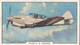 Aeroplanes 1939 - 32 Miles RR Trainer - Gallaher Cigarette Card - Original, Military Aircraft - Gallaher