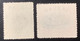 LABUAN 1897 SG 92a + 94a= 91 £, 5c Great Argus Pheasant & 8c Malay Dow Perf 13 1/2-14 Unused(*)VF(North Borneo Malaysia - Nordborneo (...-1963)