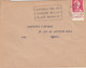 LETTRE. 1957. MULLER 15 Fr PUBLICITE MACHINE A LAVER LINCOLN. ANTIBES POUR PARIS      /  2 - Brieven En Documenten